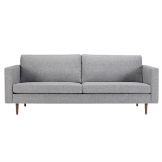 Linea 3. personers sofa | Grå stof